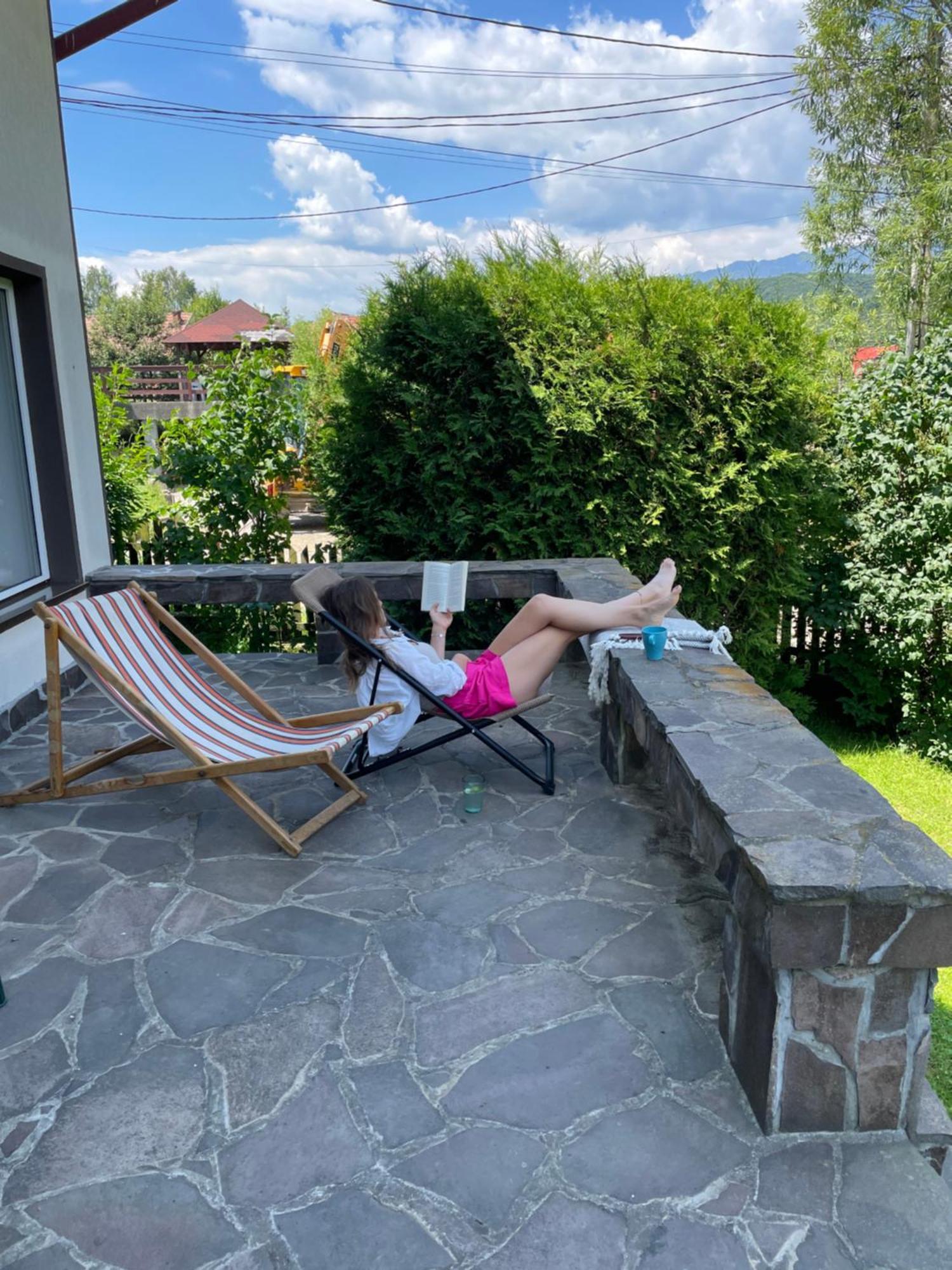 Homy Family House Villa Bran  Buitenkant foto