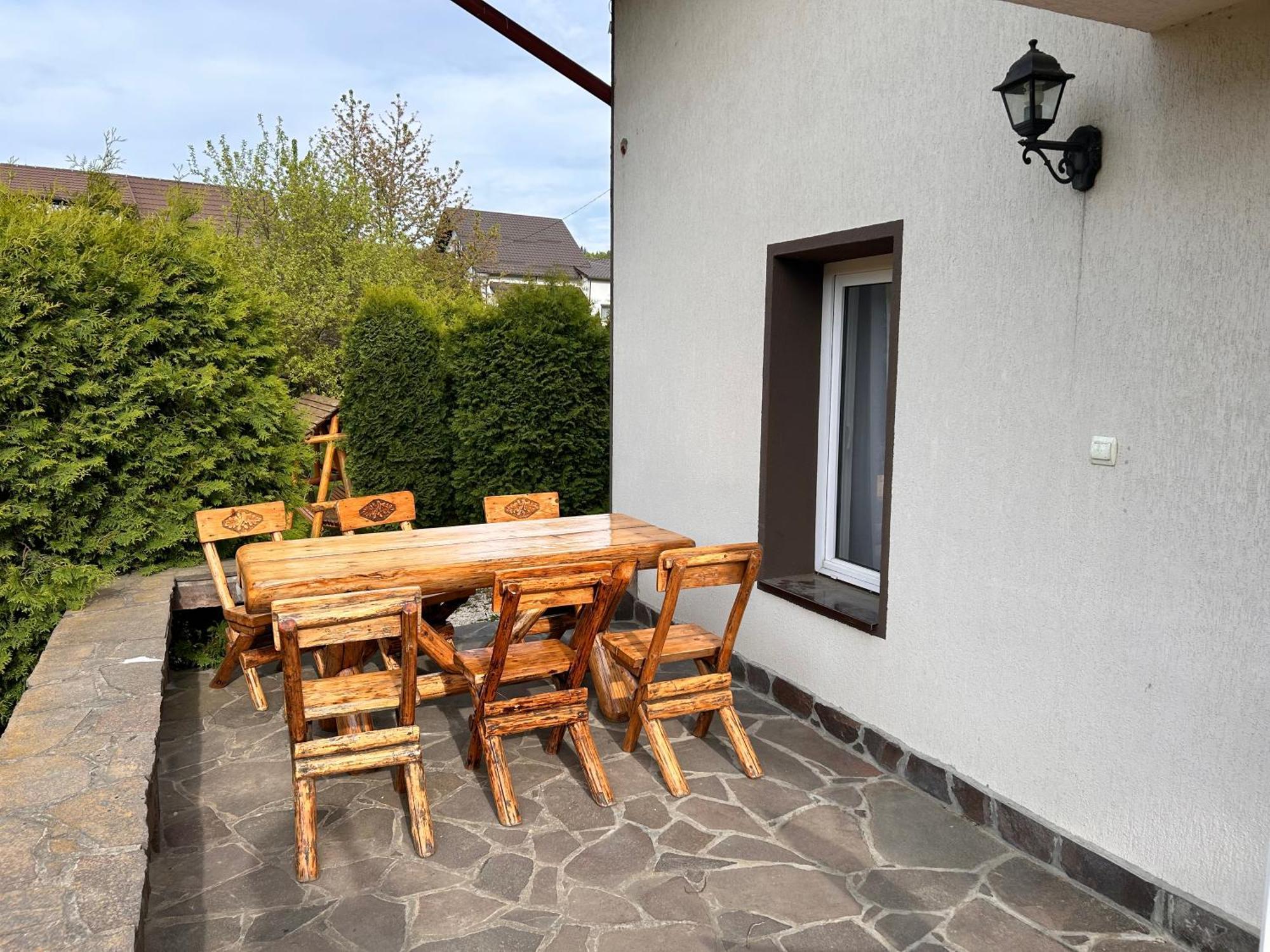 Homy Family House Villa Bran  Buitenkant foto